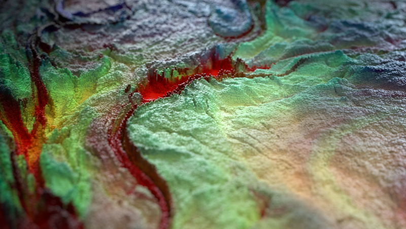 Illustration for article titled Gorgeous renders look like alien planets or Minecraft worlds